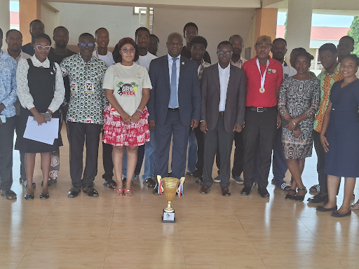 CUG Sports Team Presents PUSAG Trophy to Vice Chancellor Ahead of 2026 Games
